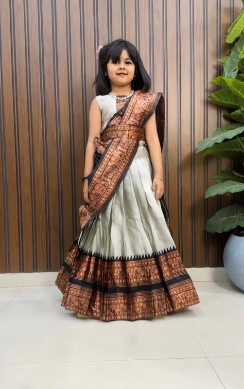 NEW LAUNCING 3 STYLE WEARING silk  Kids fashion distributors